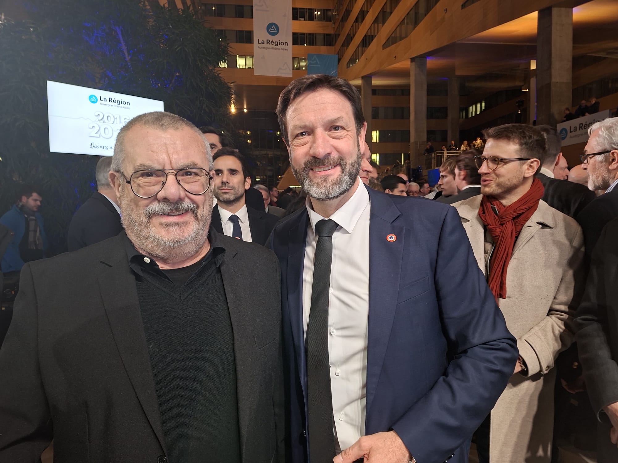 Joël Cunin et Fabrice Pannekoucke